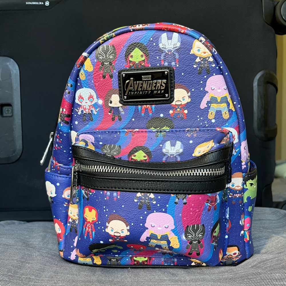 Loungefly Avengers Infinity War Chibi Mini Backpack